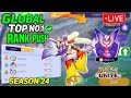 Global Top No.1 Rank Push! Day 18 Let's do it Live Pokemon unite