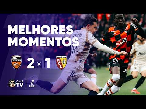MELHORES MOMENTOS: LORIENT 2 X 1 LENS | LIGUE 1 2025/2026 | 25ª RODADA
