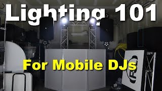 All things LIGHTING for MOBILE DJs | Ep.1 | Light show concepts | Lighting Design Ideas