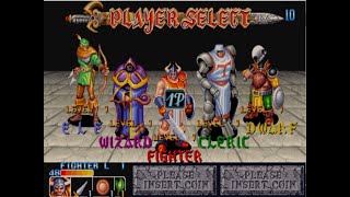 ARCADE GAME MAME (game 90-an) "King Of Dragons'' by CAPCOM CO. , LTD. 1991 screenshot 1