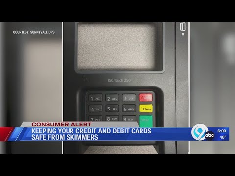 Keeping your credit and debit cards safe from skimmers