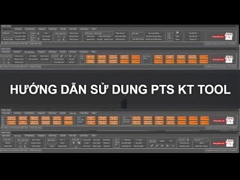 Hướng dẫn sử dụng PTS KT TOOL  : Photoshop kiến trúc