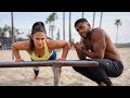 Testing Girls Calisthenics Strength In L.A (UNEXPECTED)