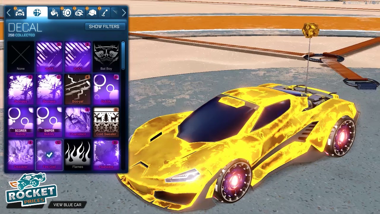 Rocket League Car Designs Black Market