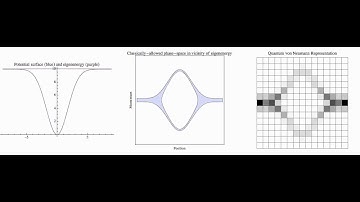 Quantum-Classical Correspondence visualized on a lattice von Neumann phase-space