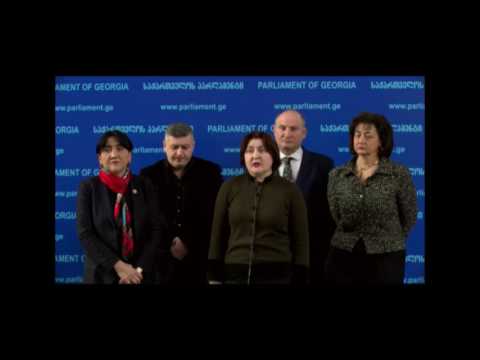პატრიოტთა ალიანსის ბრიფინგი-ნდობის ჯგუფი,პარლმენტის რეგლამენტი