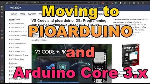 Moving to PIOARDUINO