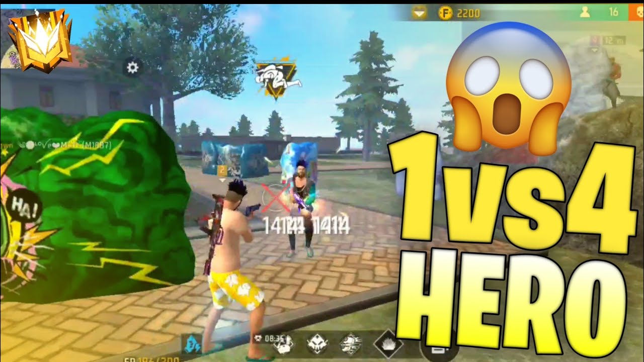 Free Fire Full Rush in SOLO vs SQUAD New High Ranked Match - Garena ...