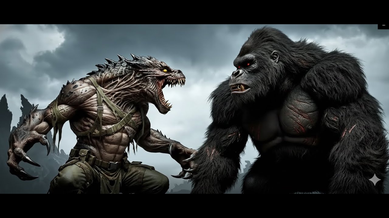 King Kong battles monsters in the modern world!