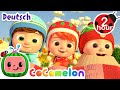 Weihnachten auf dem Bauernhof  | CoComelon Deutsch | Cartoons und Kinderlieder