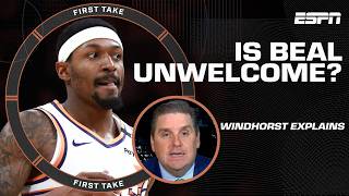 The Suns want to make Bradley Beal feel UNWELCOME! 😳 - Windhorst explains the BENCHING | First Take The Suns want to make Bradley Beal feel UNWELCOME! 😳 - Windhorst explains the BENCHING | First Take