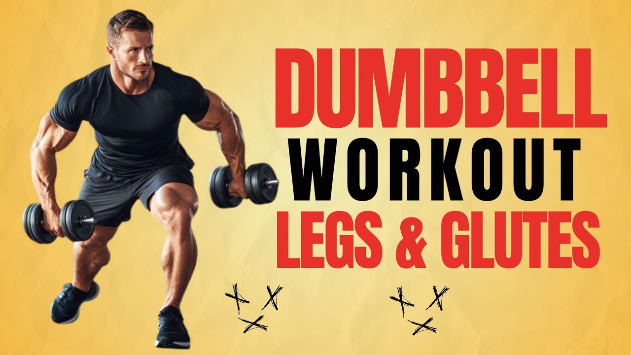 Lower Body Blast | Intense Dumbbell Workout for Legs & Glutes ...