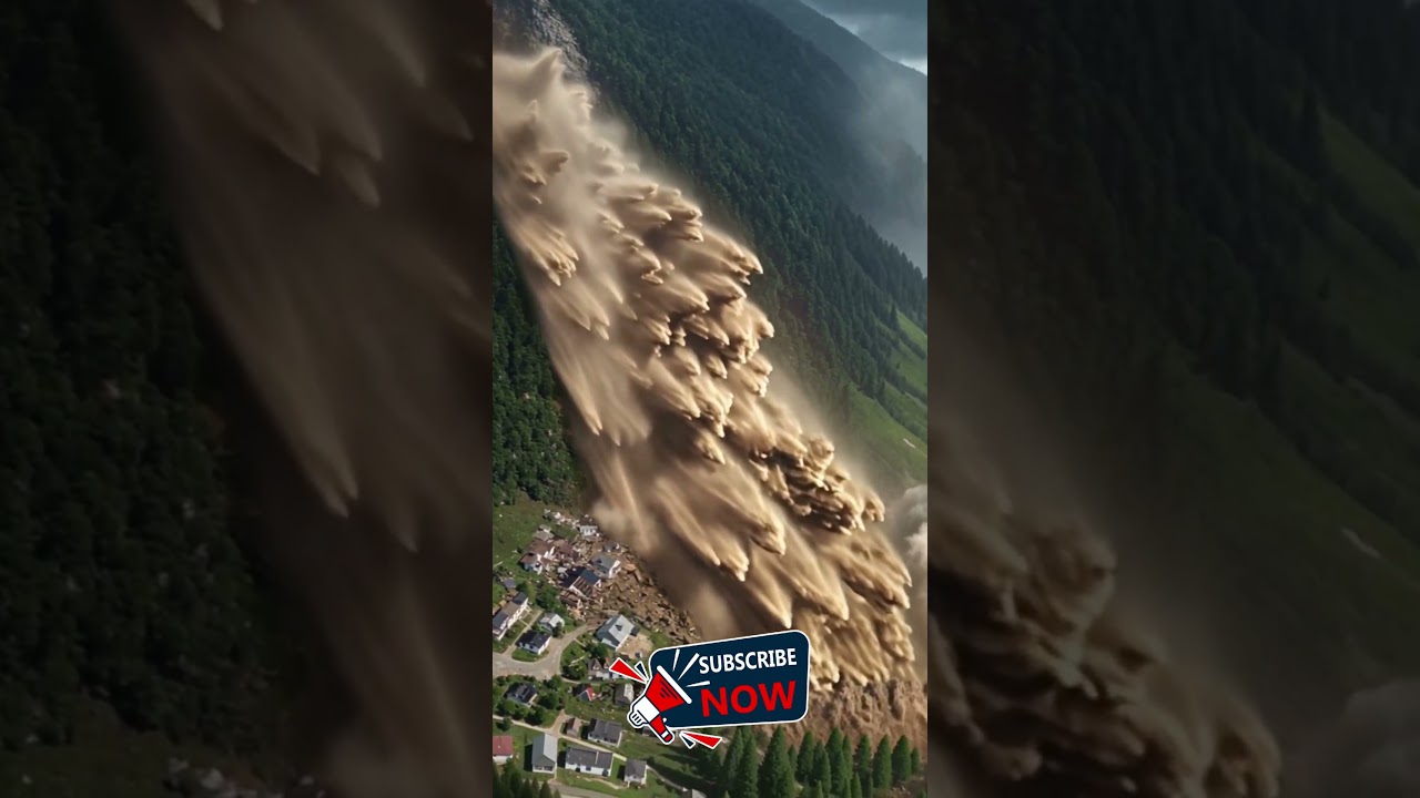 Massive Landslide Swallows Entire Village! 