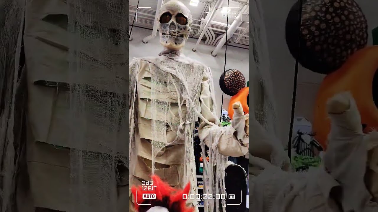 12ft Mummy Animatronic! #loweshalloween2022 #halloween2022