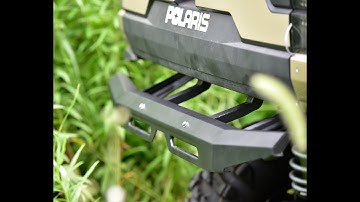 Installation of SAUTVS Rear Bumper for Polaris Ranger XP 1000 2018~2023