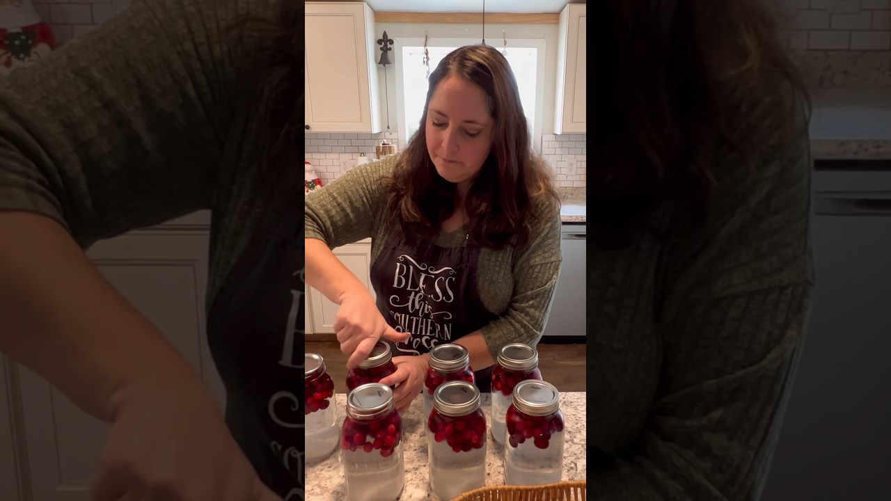 Cranberry juice - process in water bath or steam canner for 25 minutes 