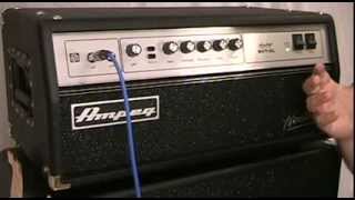 Ampeg Heritage SVT Series Demo Part 2 of 3 - Features Benefits