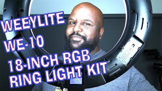 WEEYLITE WE-10, 18-INCH RGB Video Ring Light Unboxing, LONG In-Depth Test & Honest Review!