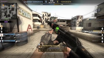 CSGO INSANE 1V4 CLUTCH WITH ACE