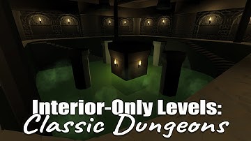 Interior-Only Levels: Classic Dungeons (Unity Asset Store) Promo Video