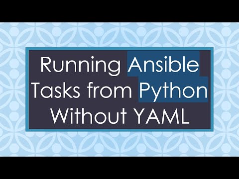 Running Ansible Tasks