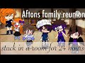 Aftons family stuck in a room for 24 hours(+terrence afton)//first video/my AU?