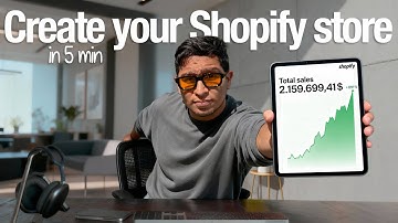 CREATE A SHOPIFY STORE UNDER 5 MINUTES WITH AI!