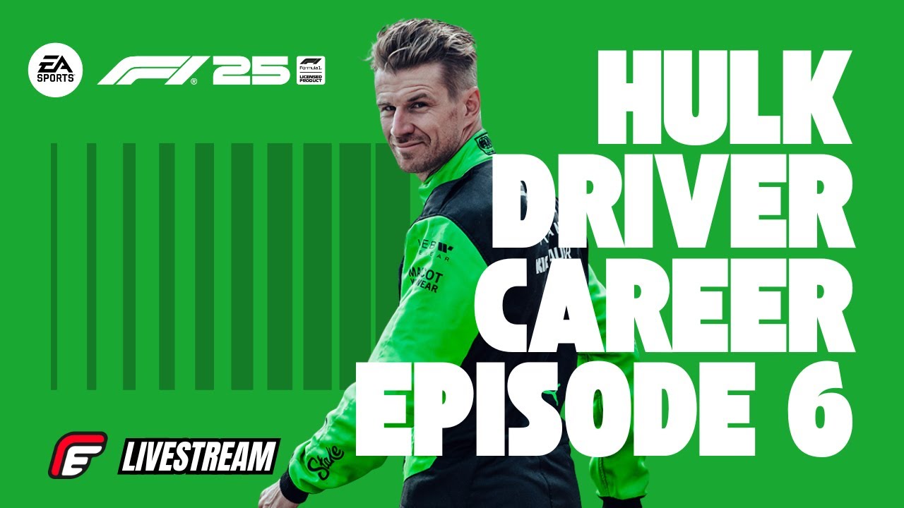 [LIVE] DRIVER CAREER NICO HULKENBERG EP 6 MIAMI GP | F1 25 GAME
