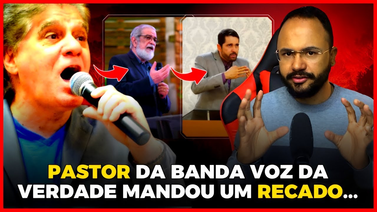 PASTOR H£REGE manda RECADO para PAULO JÚNIOR e AUGUSTUS NICODEMUS - SERÁ que ELE tem RAZÃO?