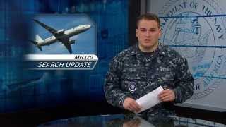 Navy Continues Search Efforts for Missing Malaysian Flight; Tricare Walk-in Services End April 1st