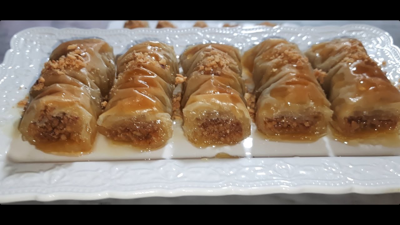 بقلاوة  مقرمشة خفيفة بزاف مايجش الحشو يابس اسرع و اسهل منها مكانش لسهراتك لشهر رمضان الكريم