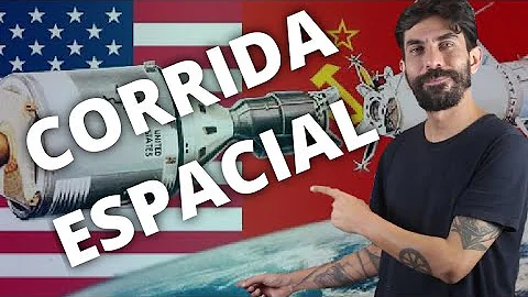 O que foi a corrida espacial durante a Guerra Fria *?