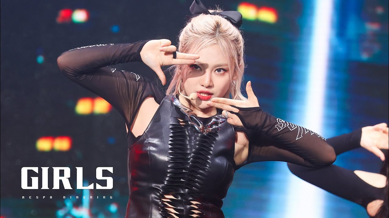 [4K]220730 MY SYNK. aespa - Girls 에스파 닝닝 직캠 ｜ aespa NingNing focus