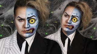 Two Face Make-Up Tutorial | ItsGottaBeHalloween