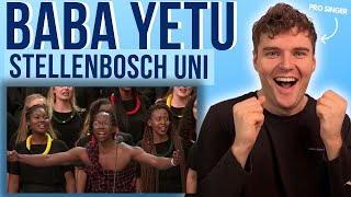 Baba Yetu (Stellenbosch University Choir) | Professional Singer REACTS