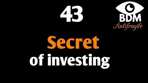43.Great secret of risk free investment || Ashish Shukla from Deep Knowledge