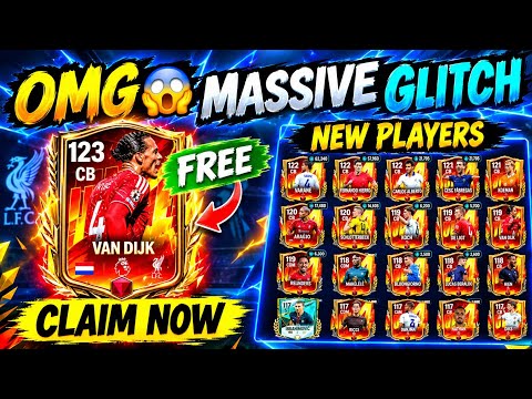 GLITCH 😱 FREE 123 OVR VAN DJIK X Numero week 2 | Dynamic Fc