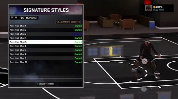 NBA 2K16 - ATTRIBUTE UPDATE\SIGNATURE STYLES #1