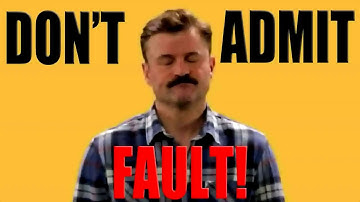 Should You Admit Fault At The Accident Scene?