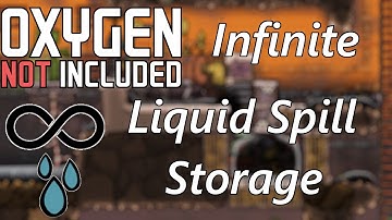 Infinite Liquid Spill Storage - Oxygen Not Included