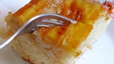 el famoso pastel en 5 minutos que está volviendo loco al mundo!!♥️ receta fácil y rápida!🍌