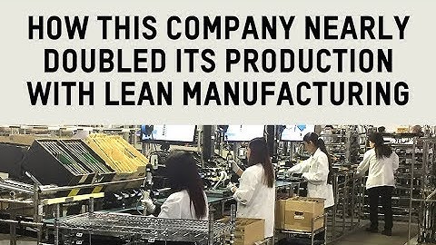 Lean manufacturing and productivity | Flexpipe