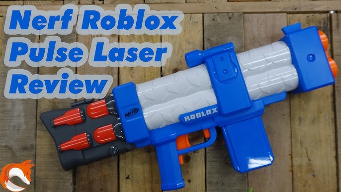 NERF × Roblox Arsenal Pulse Laser Motorized Dart Blaster + 10