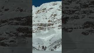Avalanche in North Ogden, Utah
