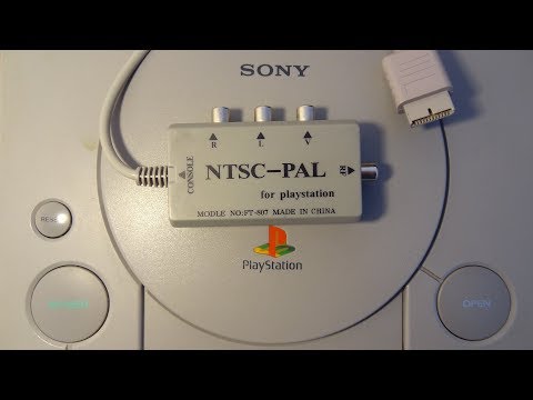 PlayStation unofficial accessories: Analogue TV output (RF-out) add-on with NTSC-PAL converter