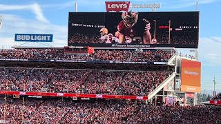 Lions @ 49ers NFC CHAMPIONSHIP 2024 | Team Intros