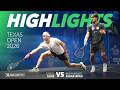 Elias V Ashab Irfan Texas Open 2026 QUARTER FINAL HIGHLIGHTS 