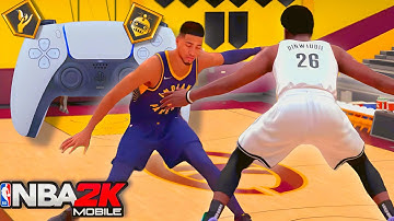 I Played NBA2k Mobile For The First Time But With A PS5 Controller Ep 1