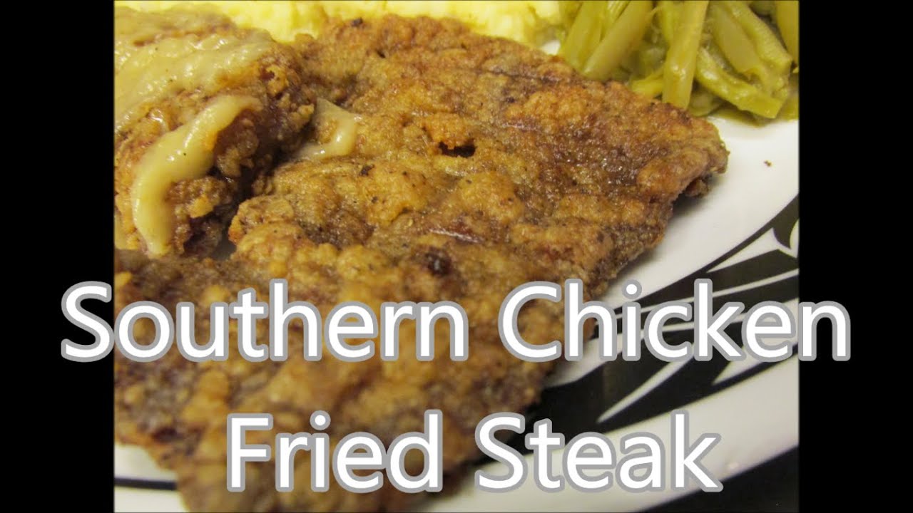 Cajun Chicken fried steak n gravy, Bacon Garlic mashed potatoes YouTube