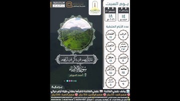 اقترب للناس حسابهم وهم في غفلة معرضون سورة الأنبياء القارئ أحمد السويلم